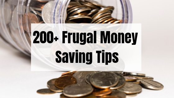 200+ Money Saving Tips