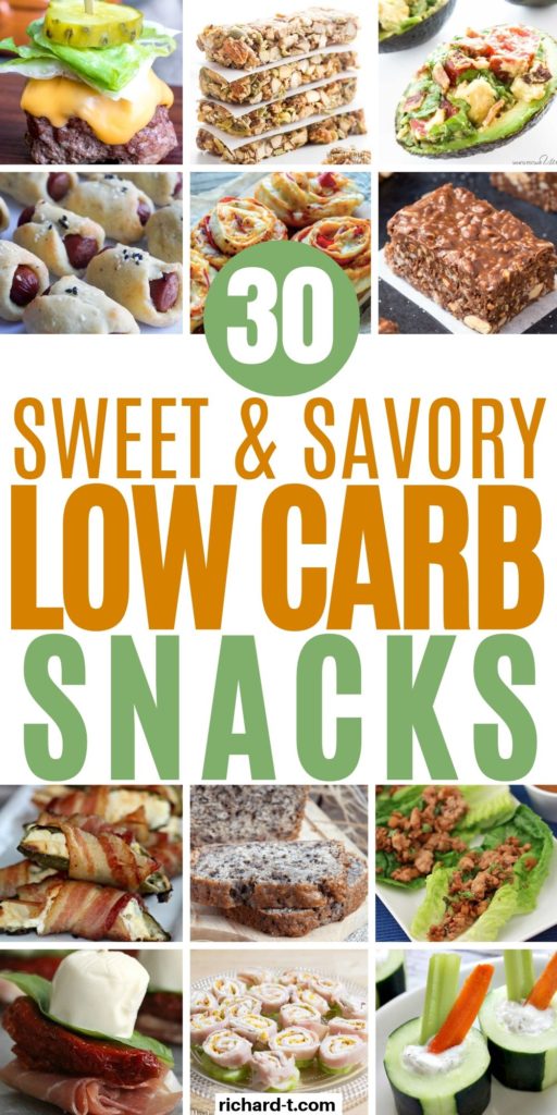 30 Low Carb Snack Recipes