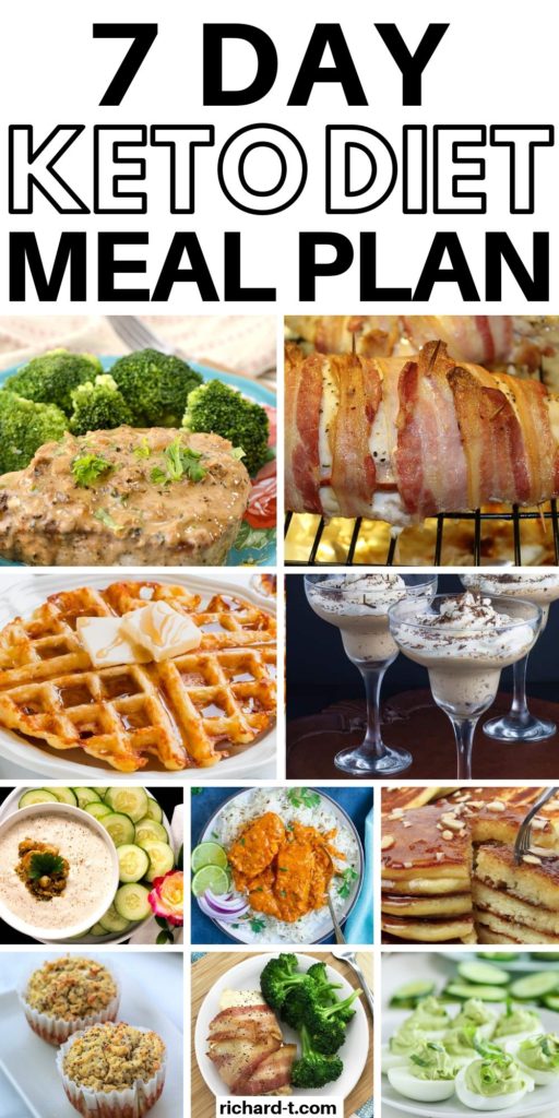 Keto Meal Plan for 7 Days 