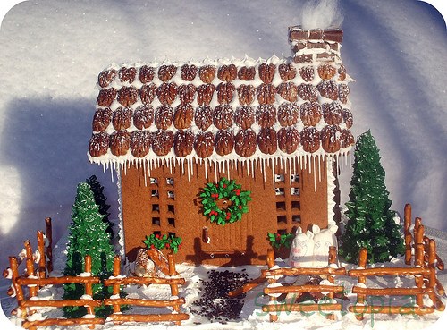 Gingerbread Woodcutter’s Cabin