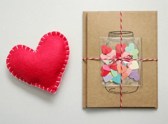 Hearts in a Jar Card
