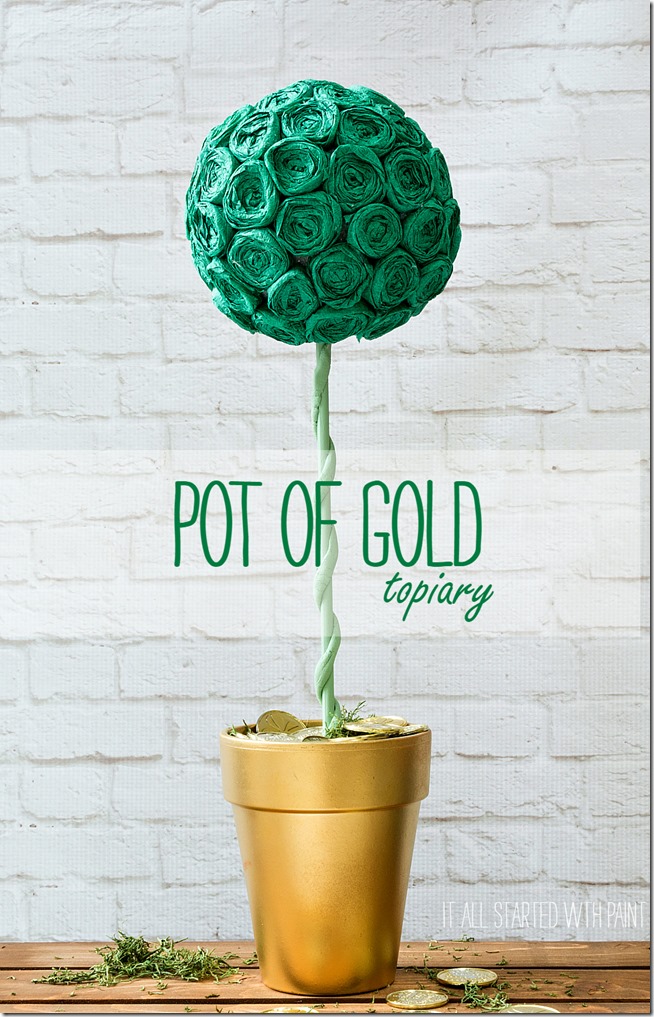 Pot Of Gold Topiary