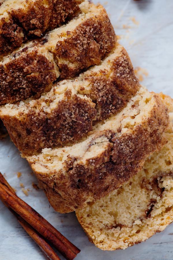 Low Carb Cinnamon Roll Loaf