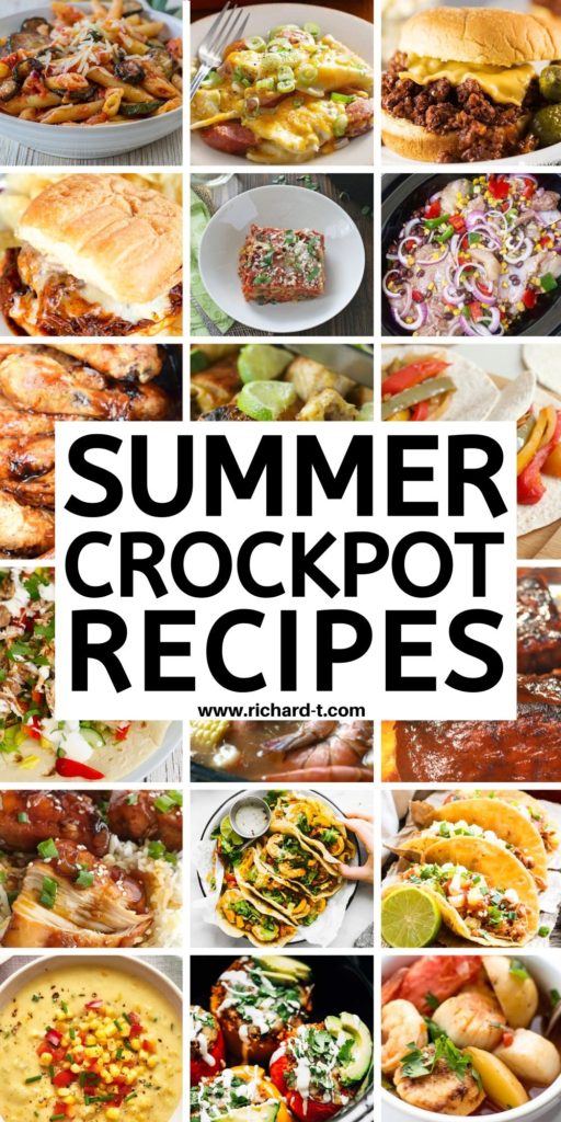 summer crockpot recipes